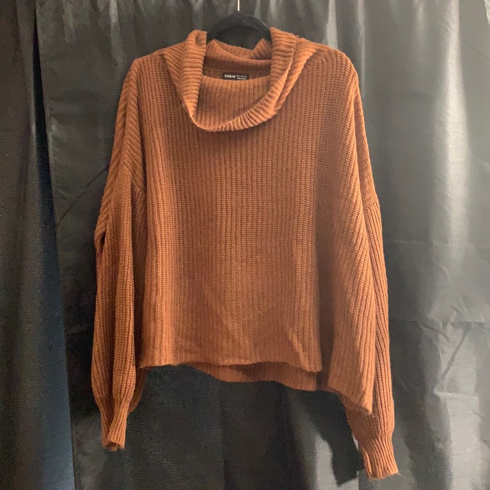 SHEIN Cowl Neck Sweater